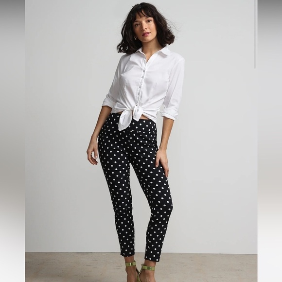 Women’s Tops | Double-Button Secret Snap - NY&C Madison Shirt® - Picture 3 of 7
